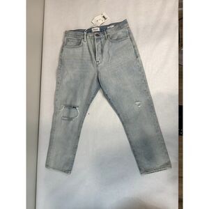 NWT Frame Le Original High Rise Straight Fit Jeans Distressed - Size 32